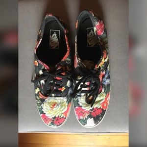Floral Vans